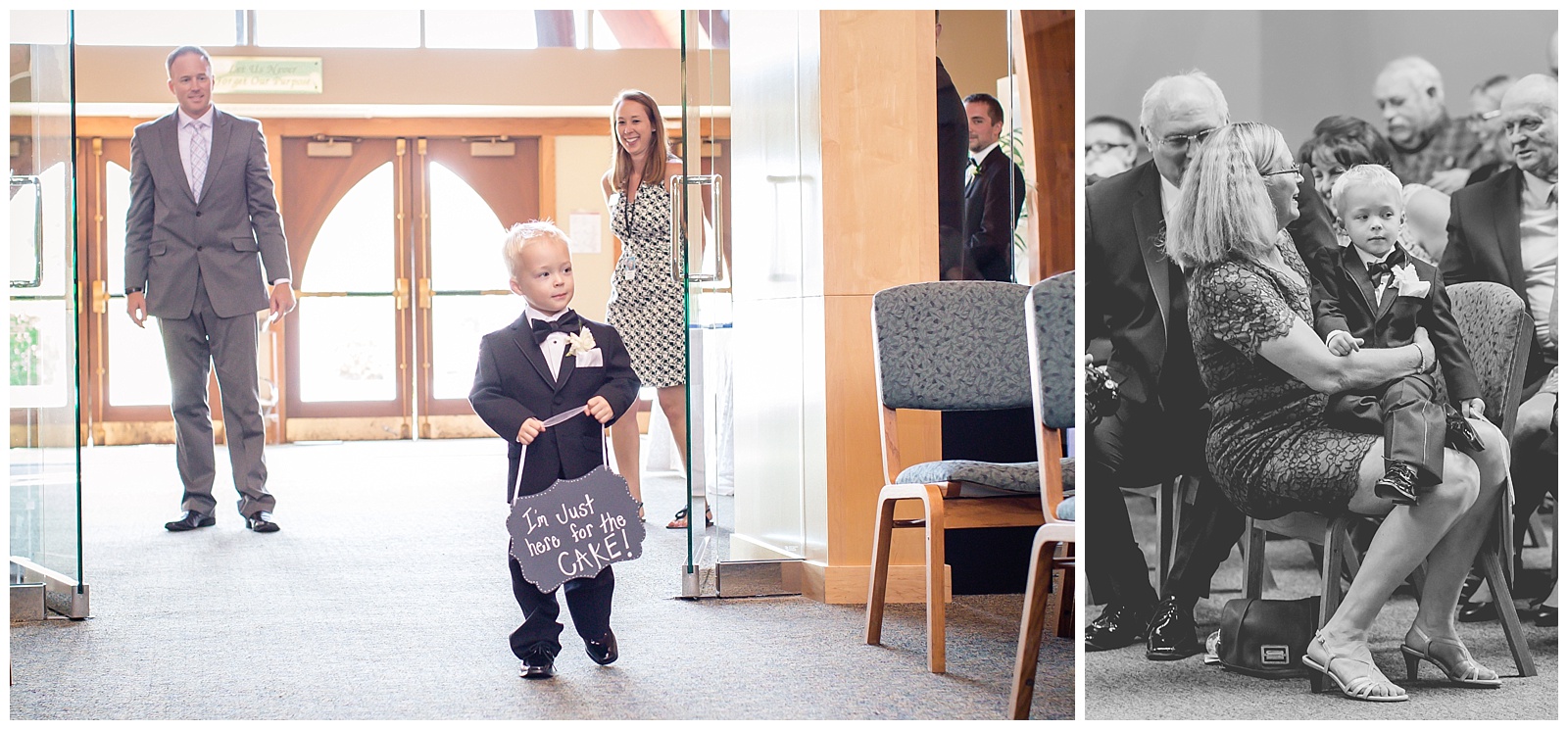 Wedding photography at United Methodist Church of the Resurrection in Leawood, Kansas.