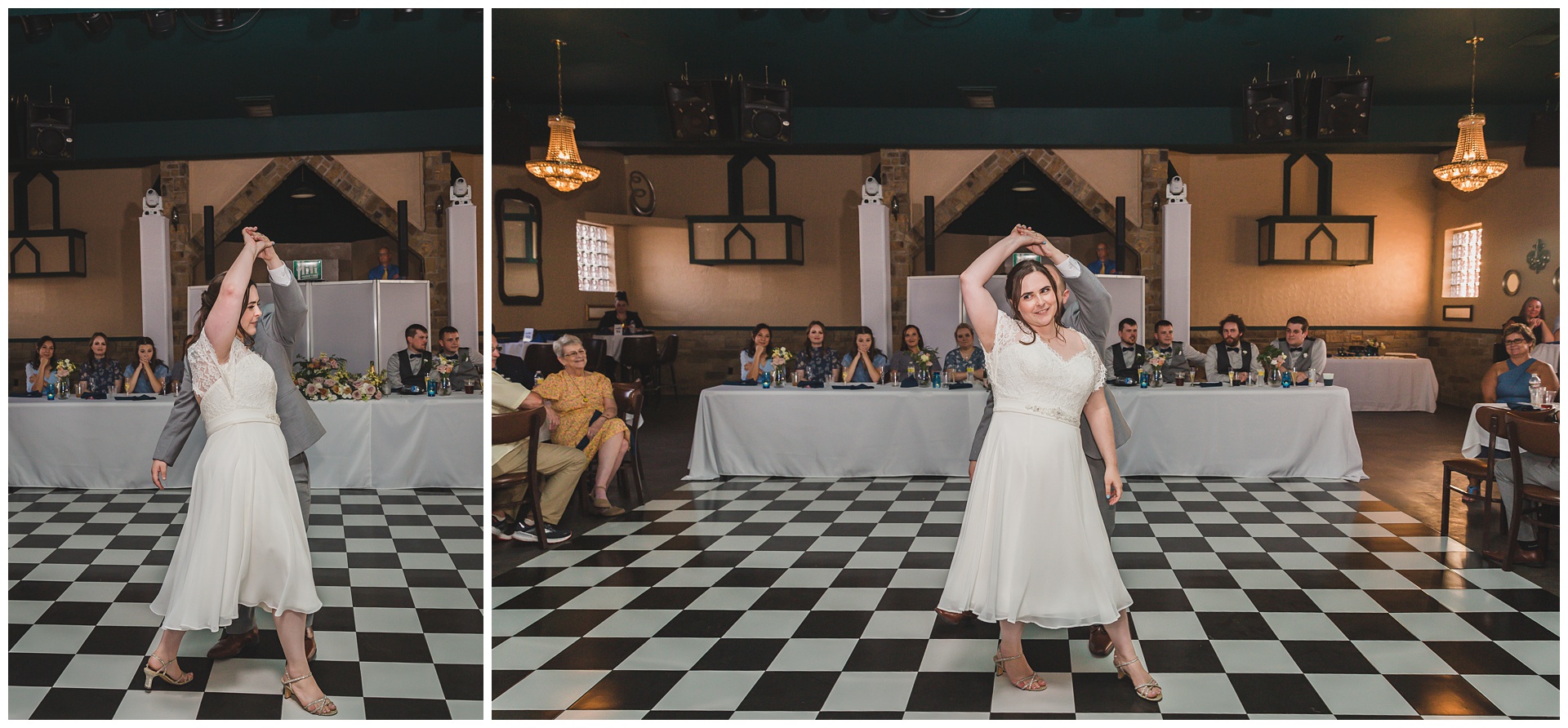 Wedding photography in Wichita, Kansas, by Kansas City wedding photographers Wisdom-Watson Weddings.
