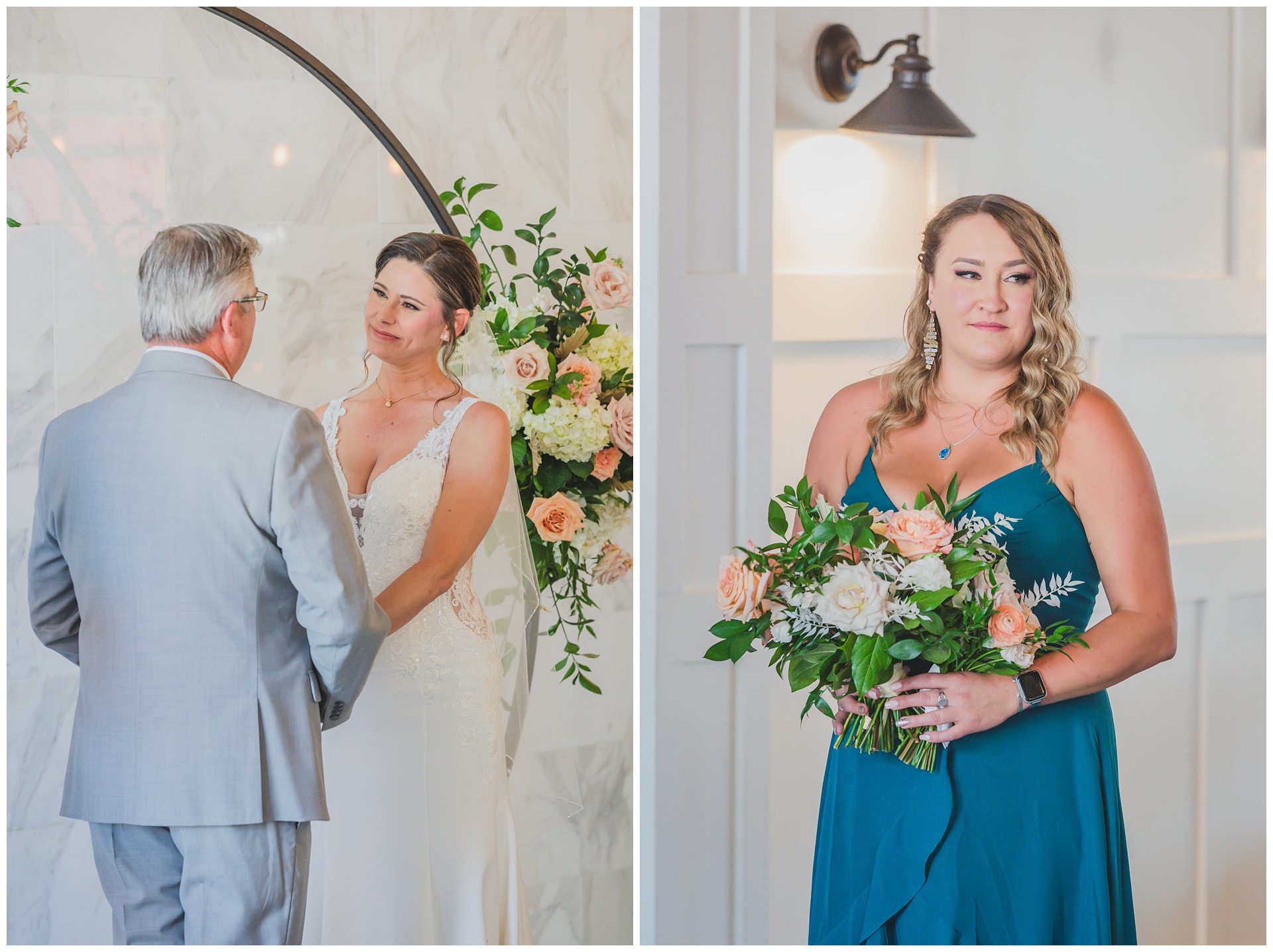 Wedding photography at 28 Event Space by Kansas City wedding photographers Wisdom-Watson Weddings.