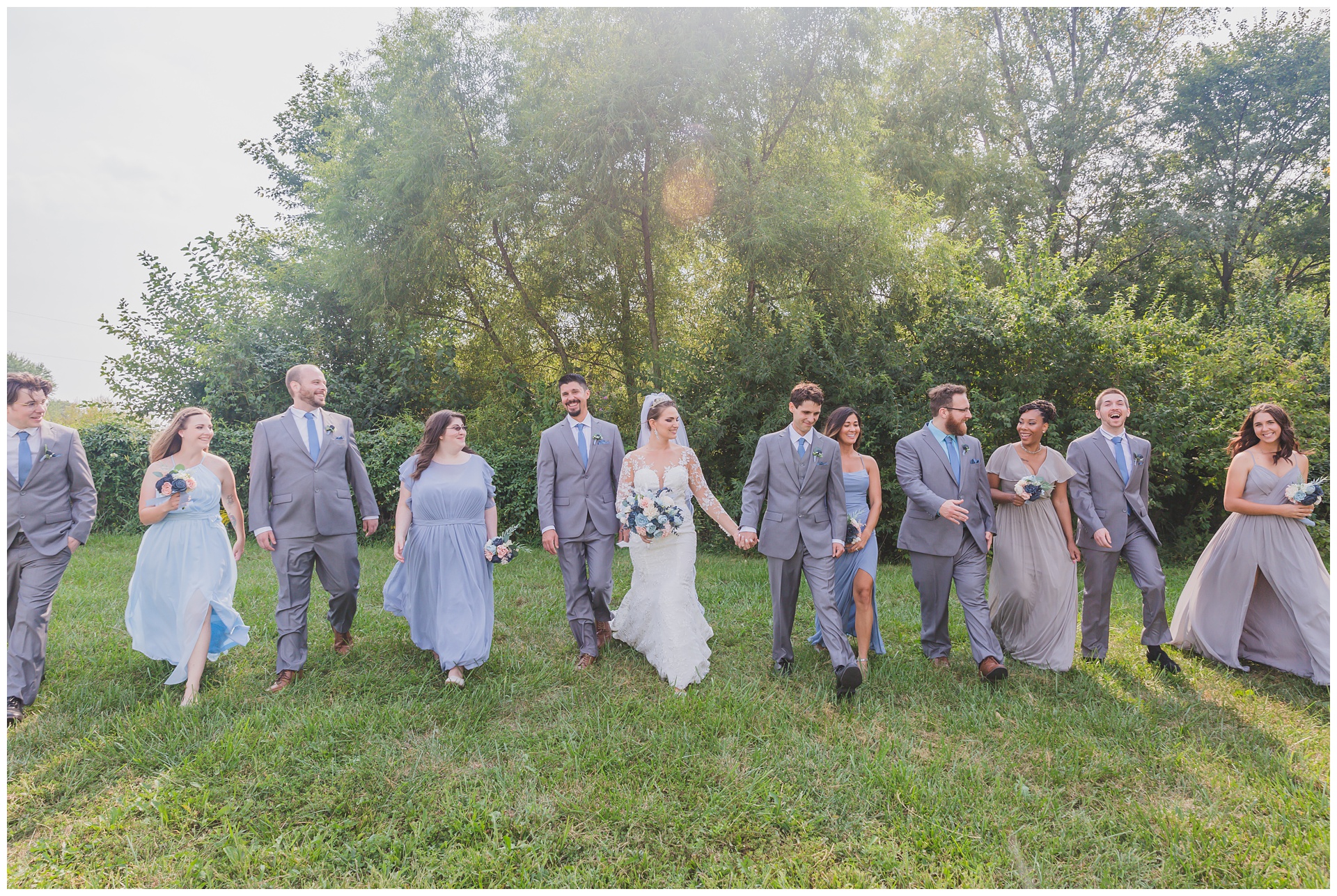Wedding photography in Lee's Summit, Missouri, by Kansas City wedding photographers Wisdom-Watson Weddings.