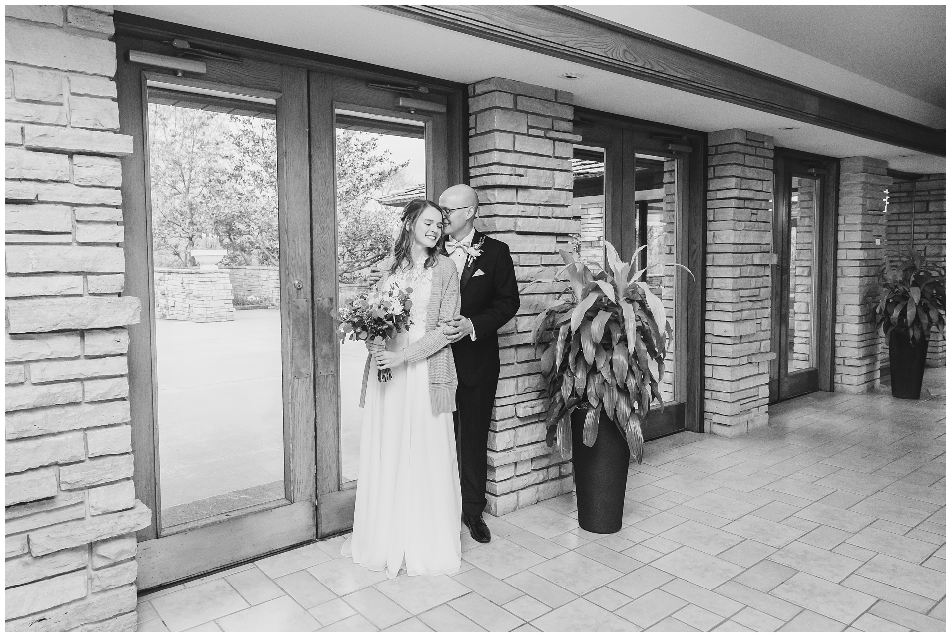 Wedding photography at Powell Gardens in Kingsville, Missouri, by Kansas City wedding photographers Wisdom-Watson Weddings.