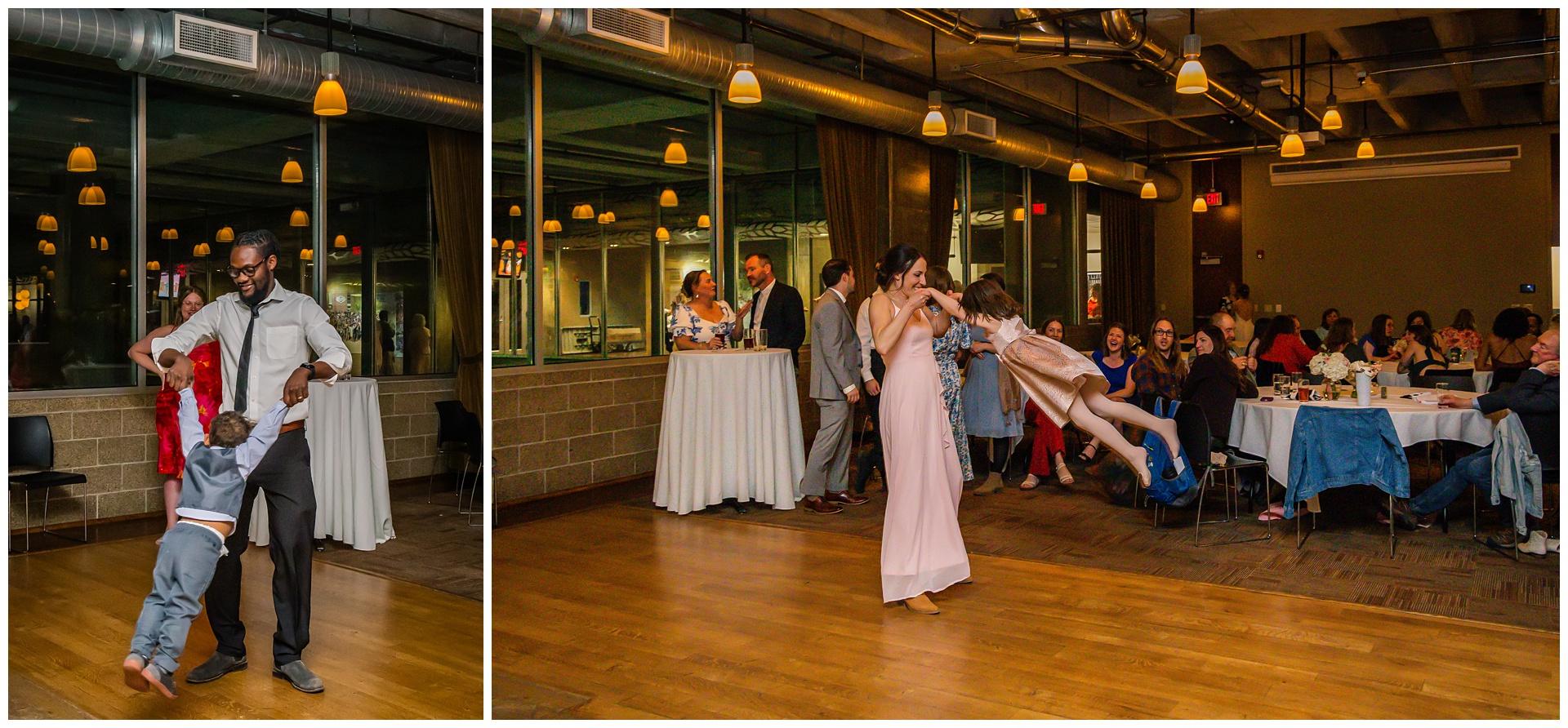 Wedding photography at Boulevard Brewing Company by Kansas City wedding photographers Wisdom-Watson Weddings.