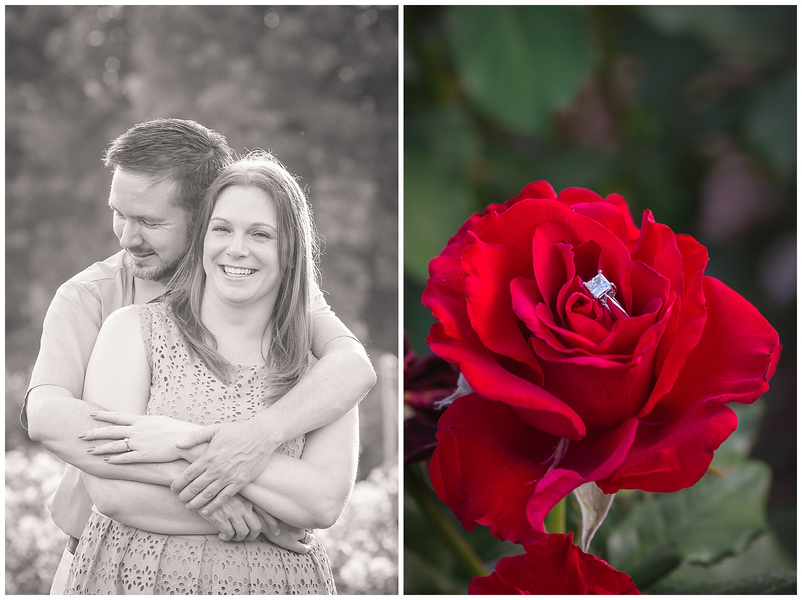 An engagement session at Gage Park in Topeka, Kansas.