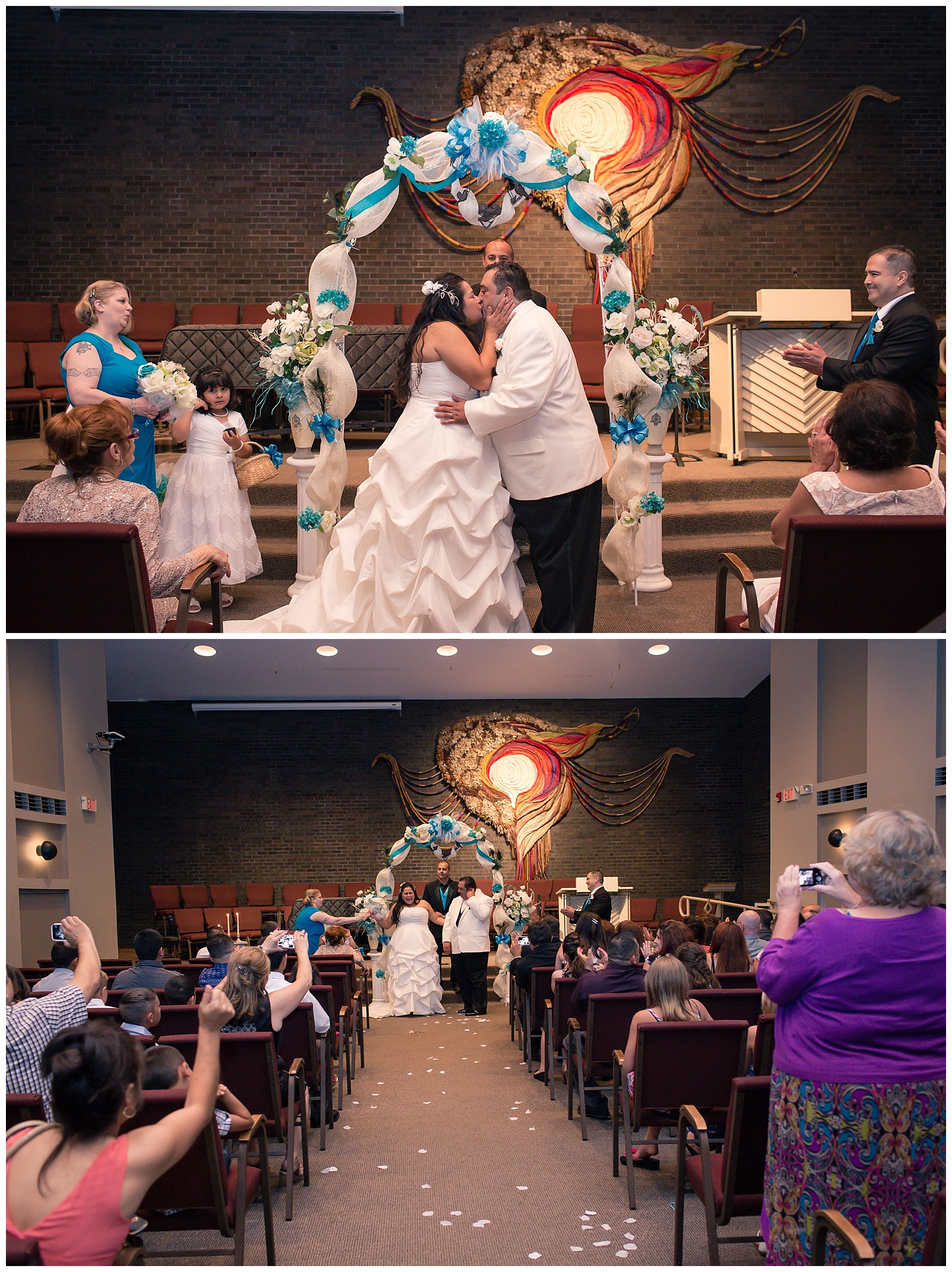 Wedding photography at All Souls Unitarian Universalist Church in Kansas City.