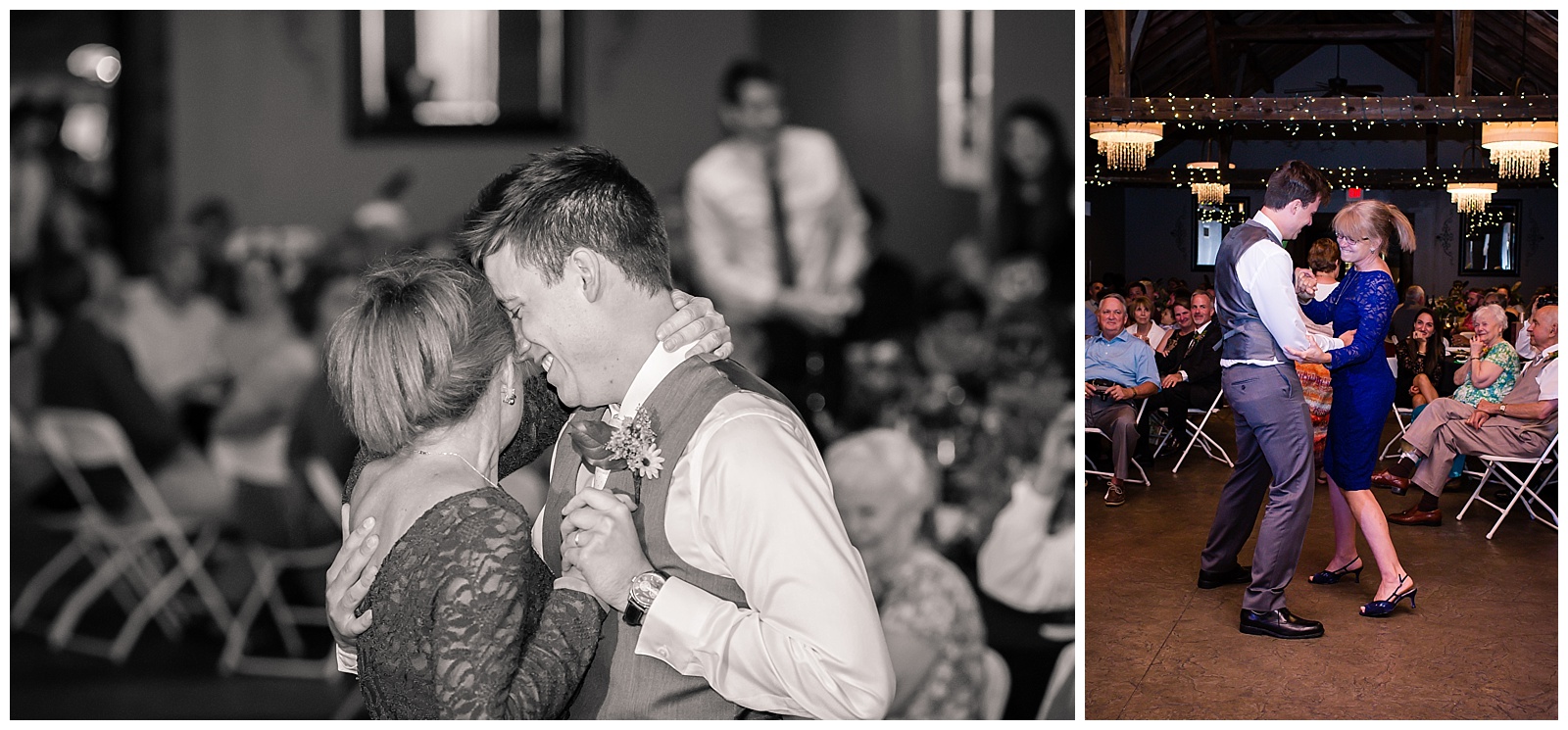 Wedding photography at The W Banquet Hall in Lawrence, Kansas.