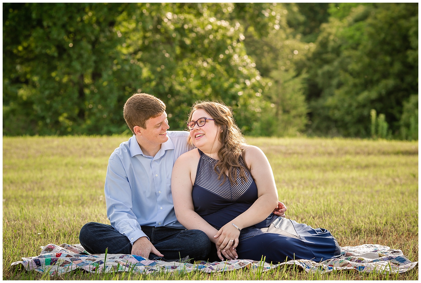 An engagement session at Cedar Crest (the governor's mansion) in Topeka, Kansas.