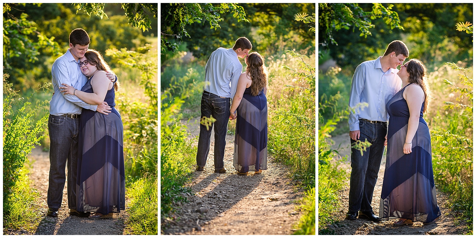 An engagement session at Cedar Crest (the governor's mansion) in Topeka, Kansas.