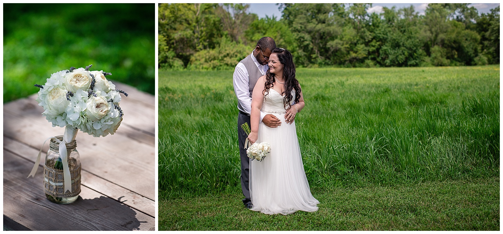 Wedding photography at Ransomed Heart Ranch in Lone Jack, Missouri.