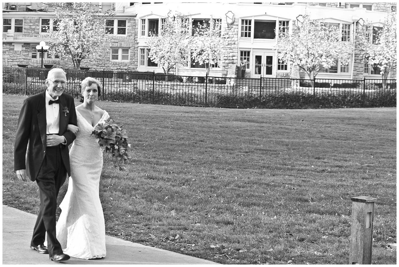 Wedding photography at The Elms Hotel and Spa in Excelsior Springs, Missouri.