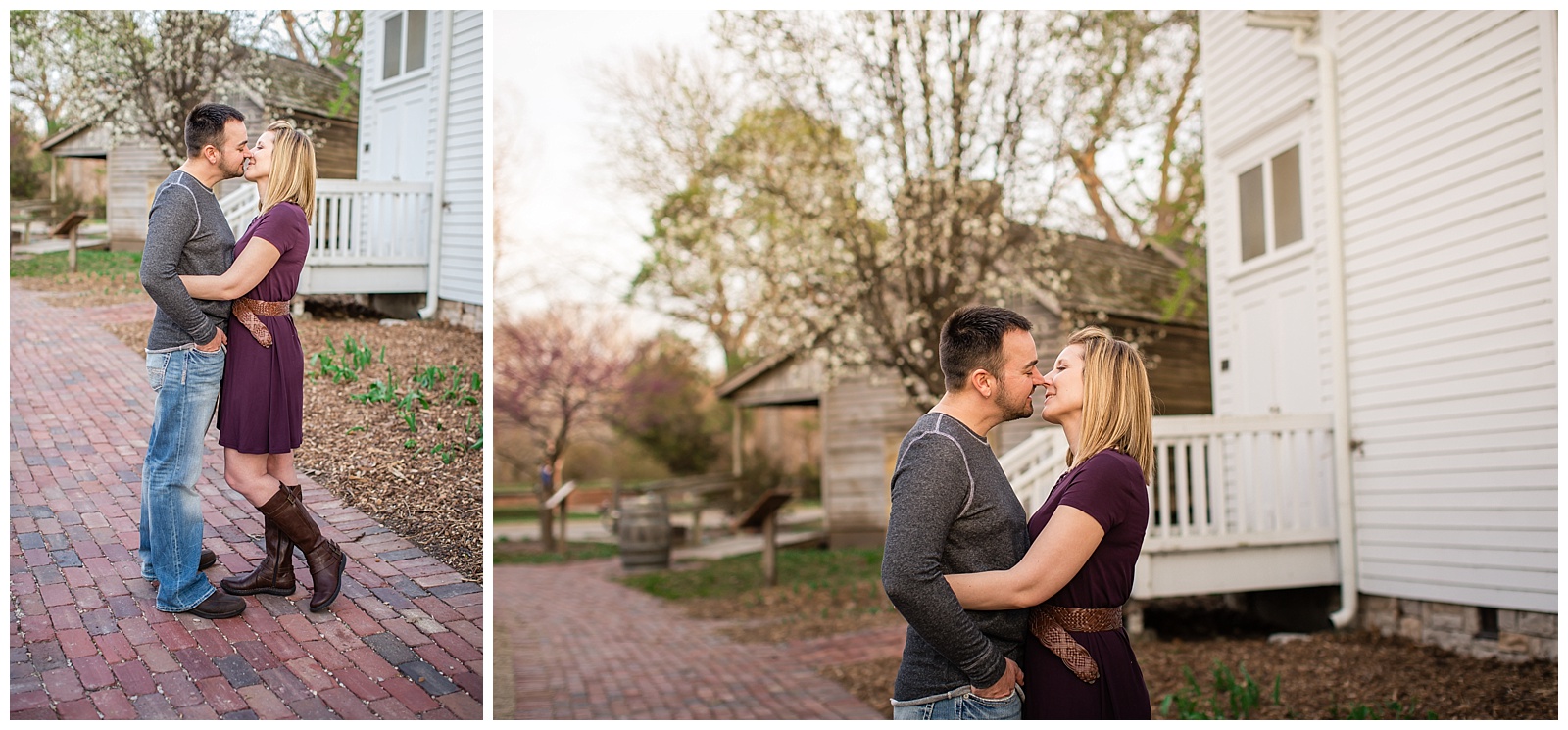 Engagement photography in Topeka, Kansas.