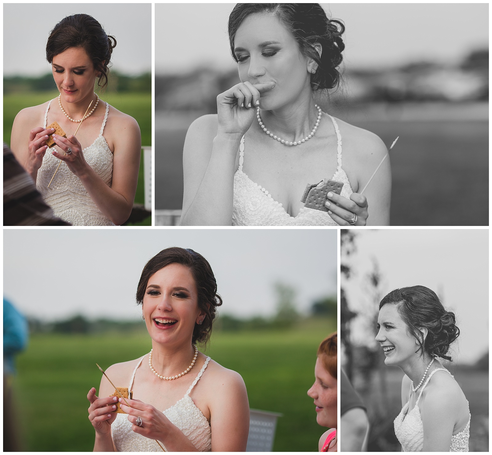Wedding photography in Gower, Missouri, by Kansas City wedding photographers Wisdom-Watson Weddings.