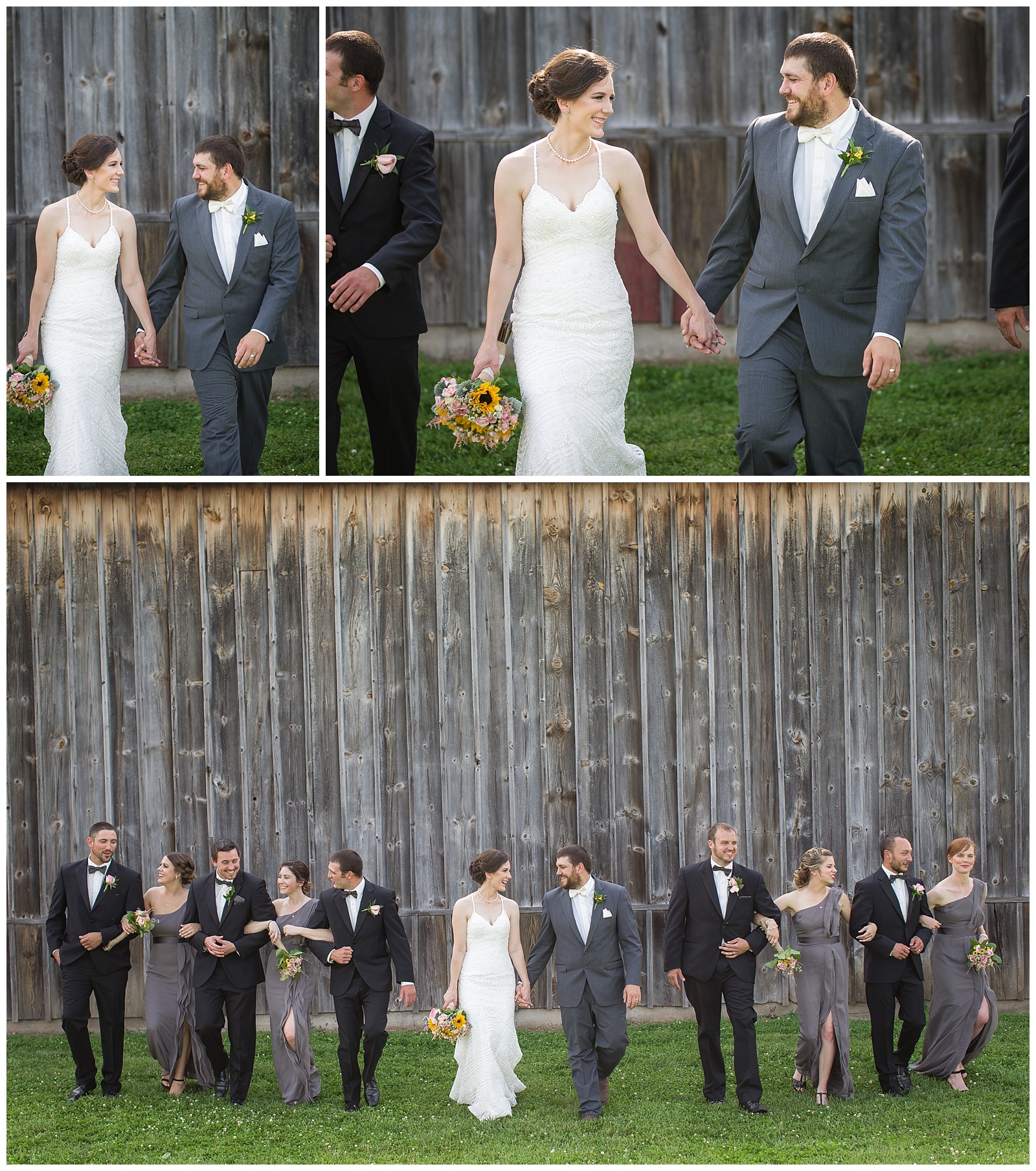 Wedding photography in Gower, Missouri, by Kansas City wedding photographers Wisdom-Watson Weddings.