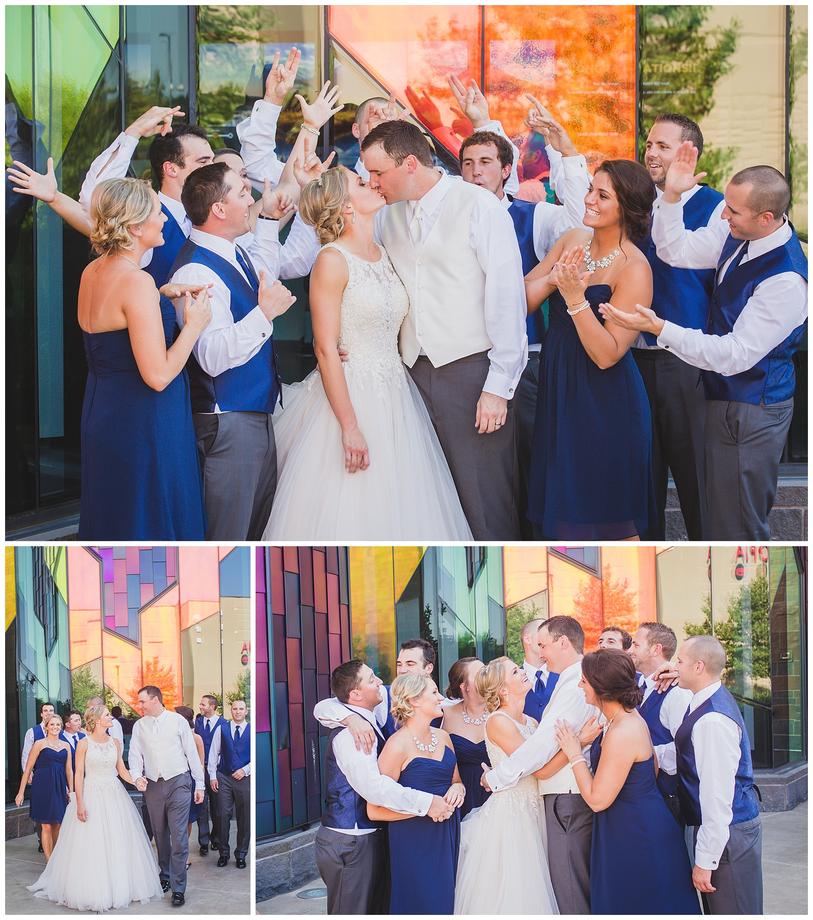 Wedding photography by Kansas City wedding photographers Wisdom-Watson Weddings.