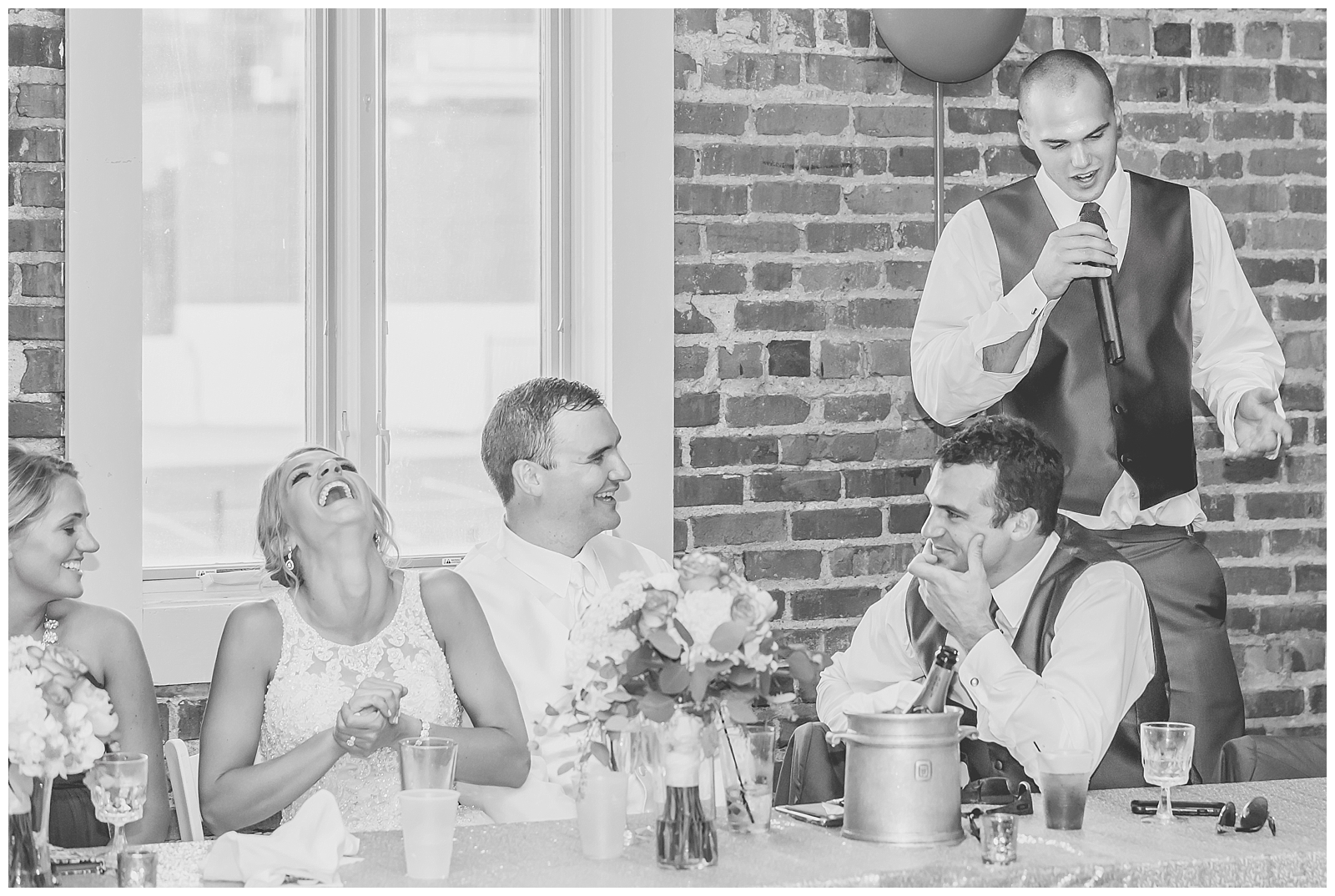 Wedding photography at Californos in Westport by Kansas City wedding photographers Wisdom-Watson Weddings.