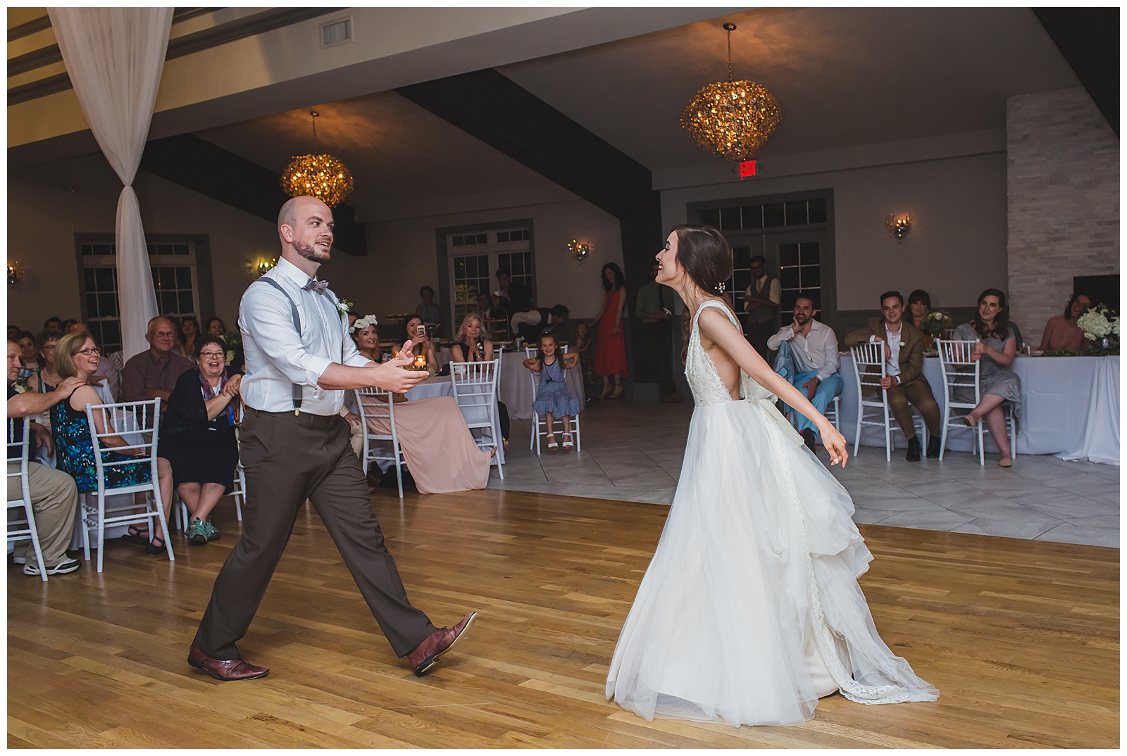 Wedding photography and videography at Eighteen Ninety in Platte City, Missouri, by Kansas City wedding photographers Wisdom-Watson Weddings.