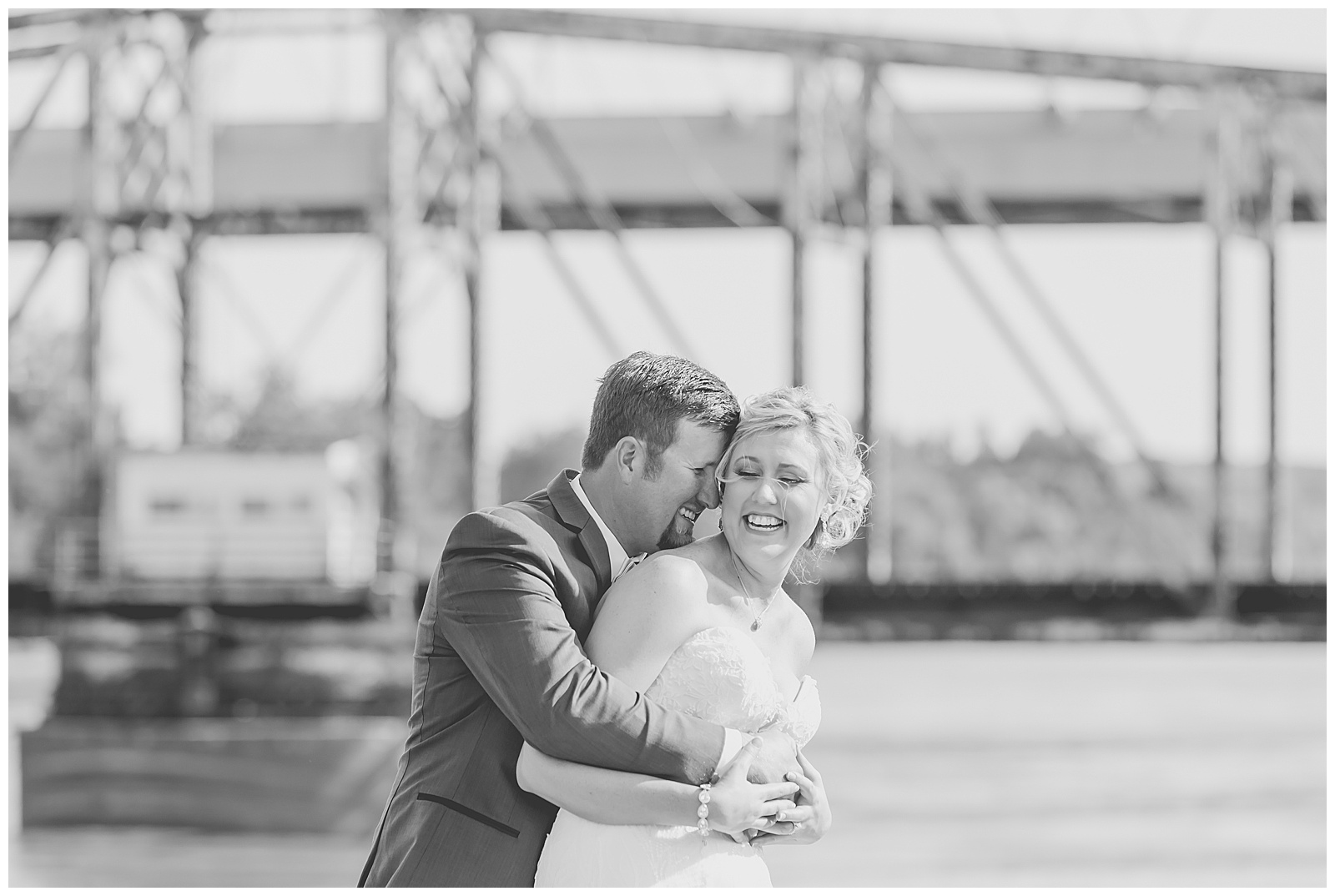 Wedding photography in Atchison, Kansas, by Kansas City wedding photographers Wisdom-Watson Weddings.