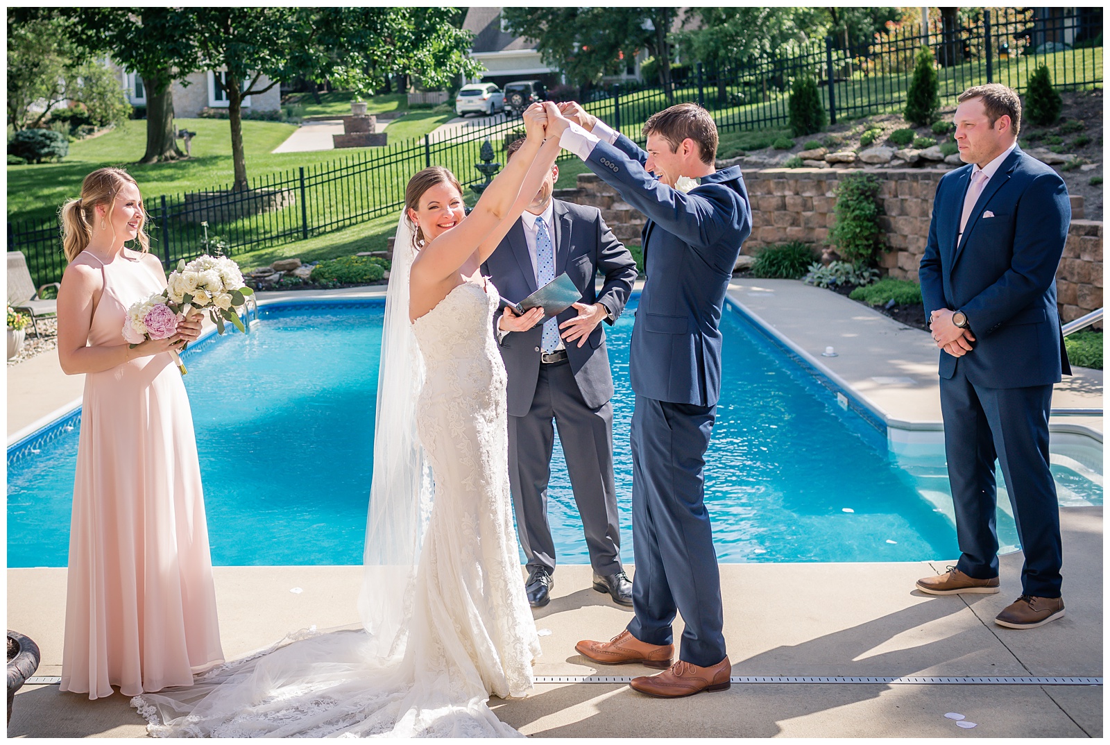 Wedding photography in Overland Park, Kansas, by Kansas City wedding photographers Wisdom-Watson Weddings.