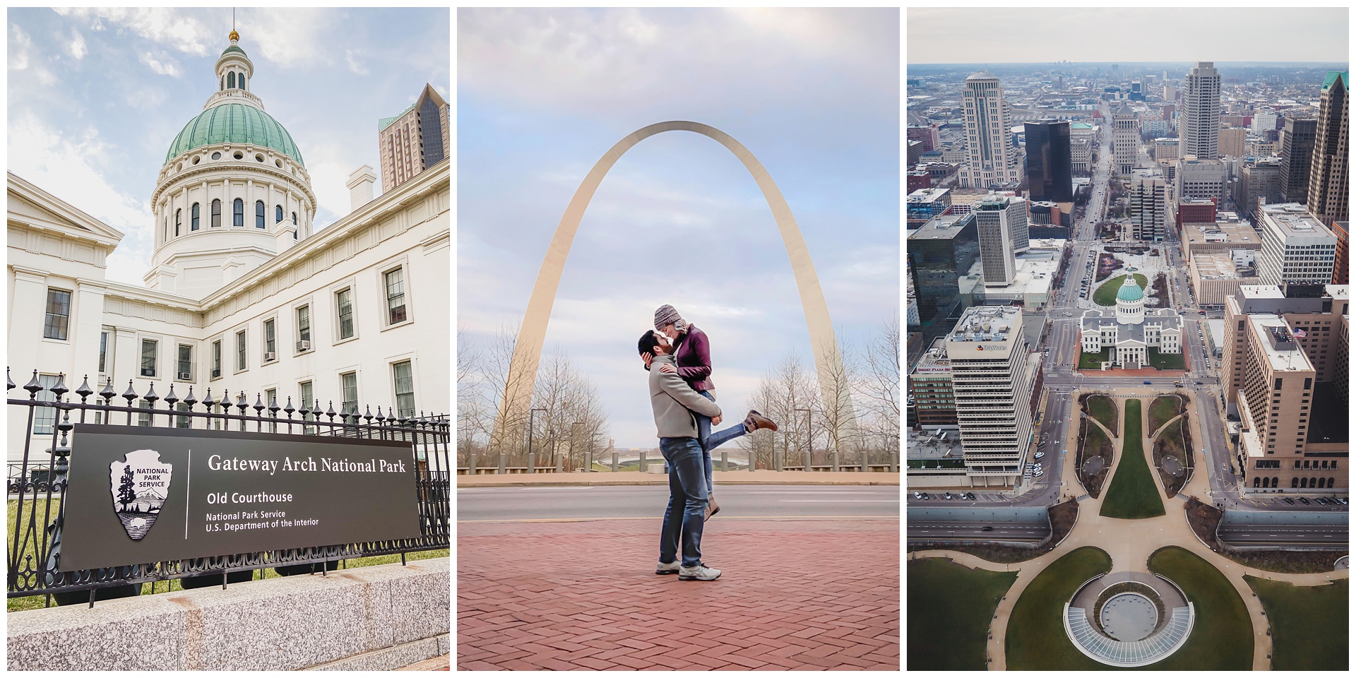 Travel photography in St. Louis, Missouri, by Kansas City wedding photographers Wisdom-Watson Weddings.