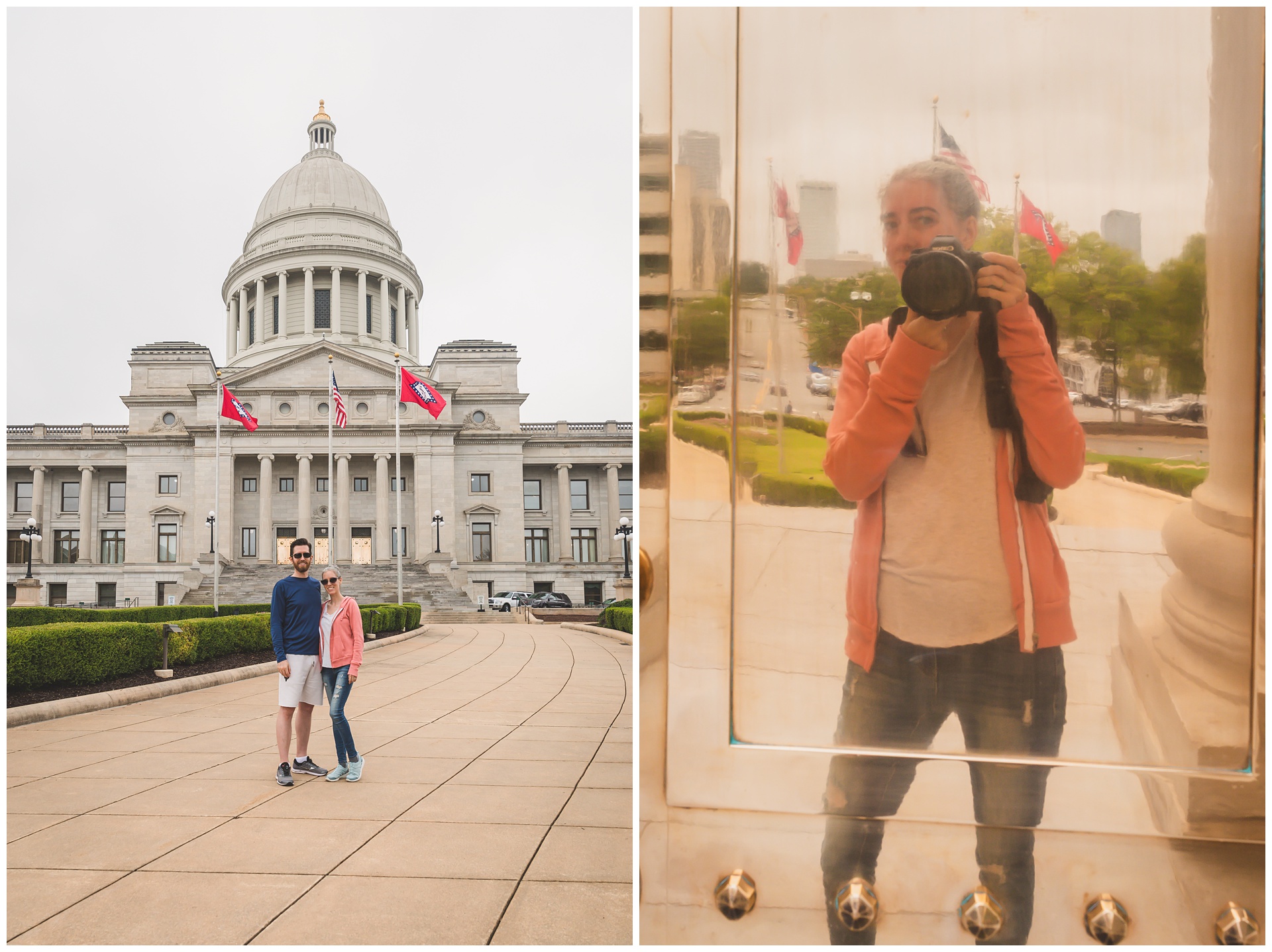 Travel photography in Arkansas by Kansas City wedding photographers Wisdom-Watson Weddings.